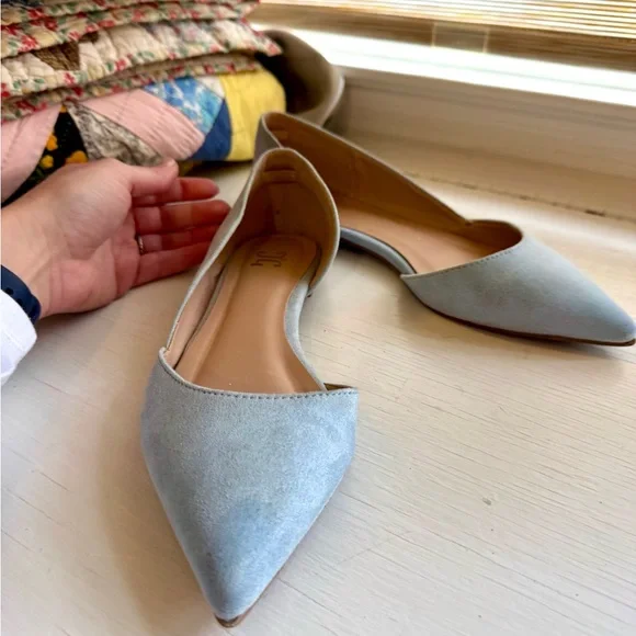 Journee “Something Blue” D’orsay Women's Flats, Sz 8.5 - Picture 6 of 7